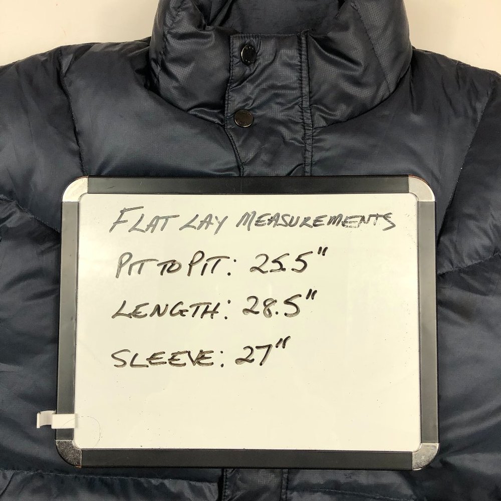 SOLD - Tumi Navy Blue Packable Down Puffer Jacket - Picture 15 of 17